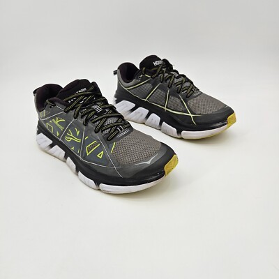 Hoka One One Infinite Running Sneakers Men's Size 9 Gray Shoes 1009648 F10015L