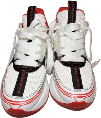 Alexander McQueen Oversized Runner Sneakers Athletic Men Shoes Sz