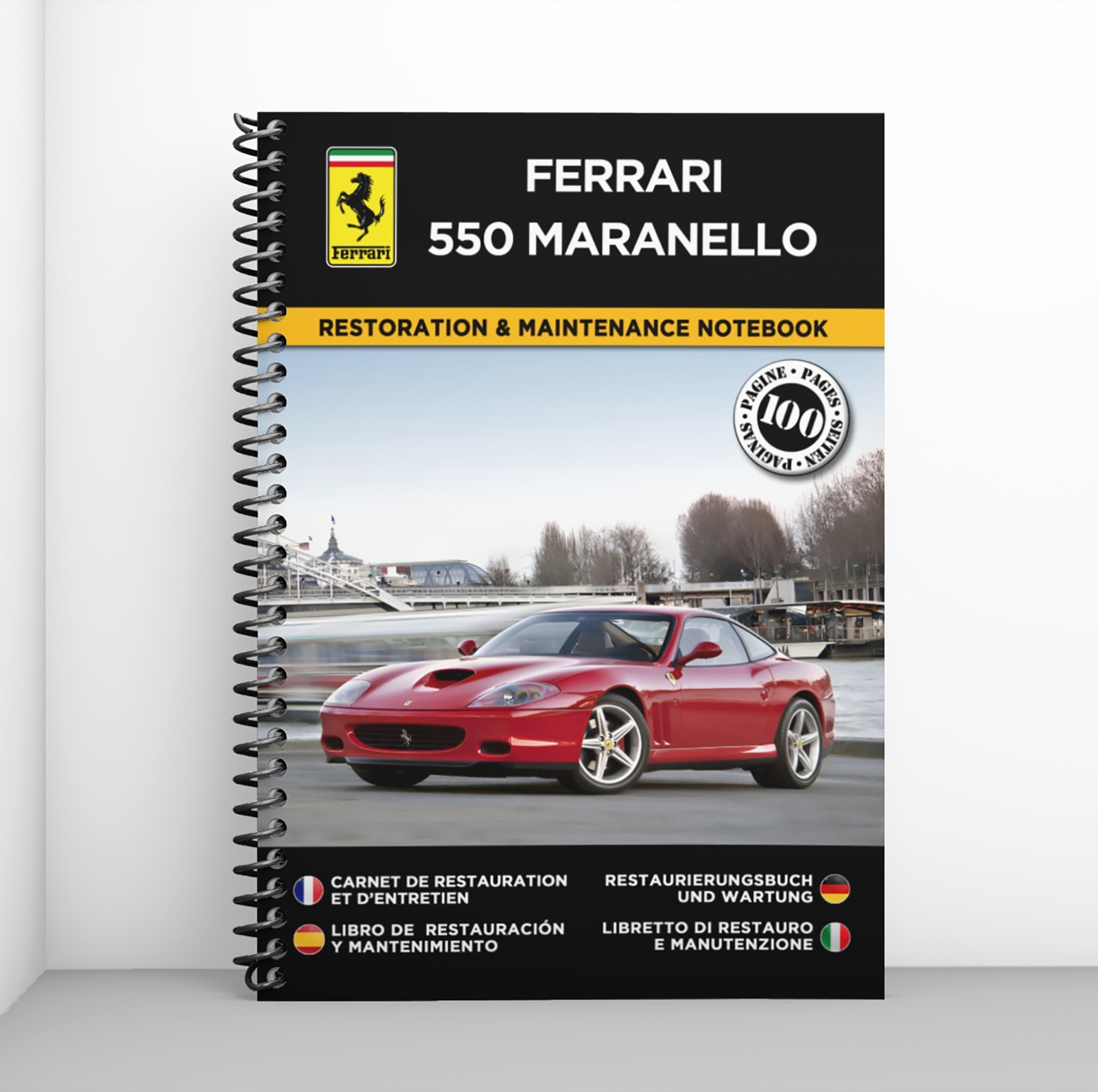 Carnet restauration Ferrari 550 Maranello guide technique entretien moteur V12