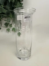 Yankee Candle Set of Clear Glass Cylinder Votive Candle Holder Floating #NEW