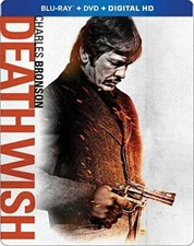 Death Wish Steelbook (Blu-ray + DVD 1974) NEW Factory Sealed, Free Shipping