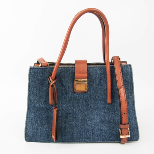 Madras,Denim Handbag,Shoulder Bag 