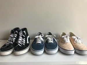 vans trainers size 3