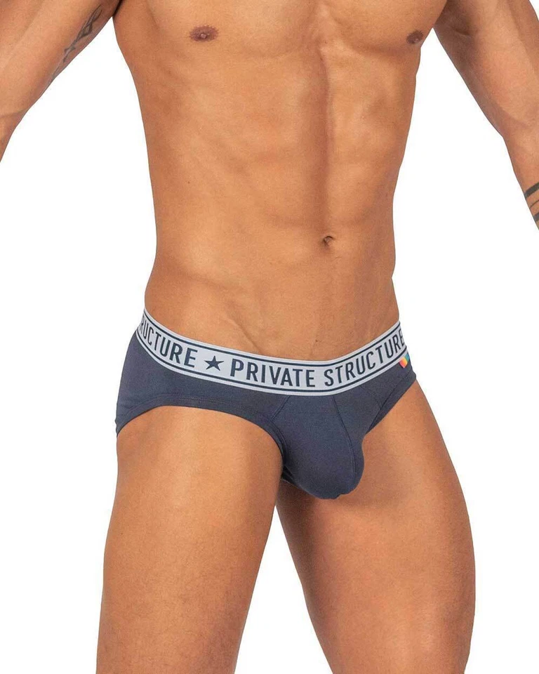 Duo Pack 2-Private Structure Mini Briefs PRD Sunset Yellow + Dark Navy 4385 105 - Image 2 of 4