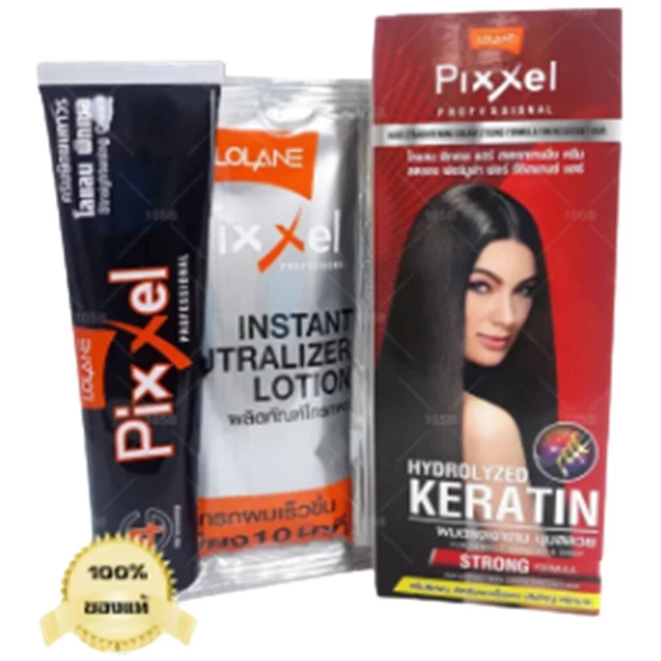Crema Alisadora Cabello LOLANE PIXXEL Permanente Normal o Fuerte Fórmula 1 Caja Foto 4 de 4