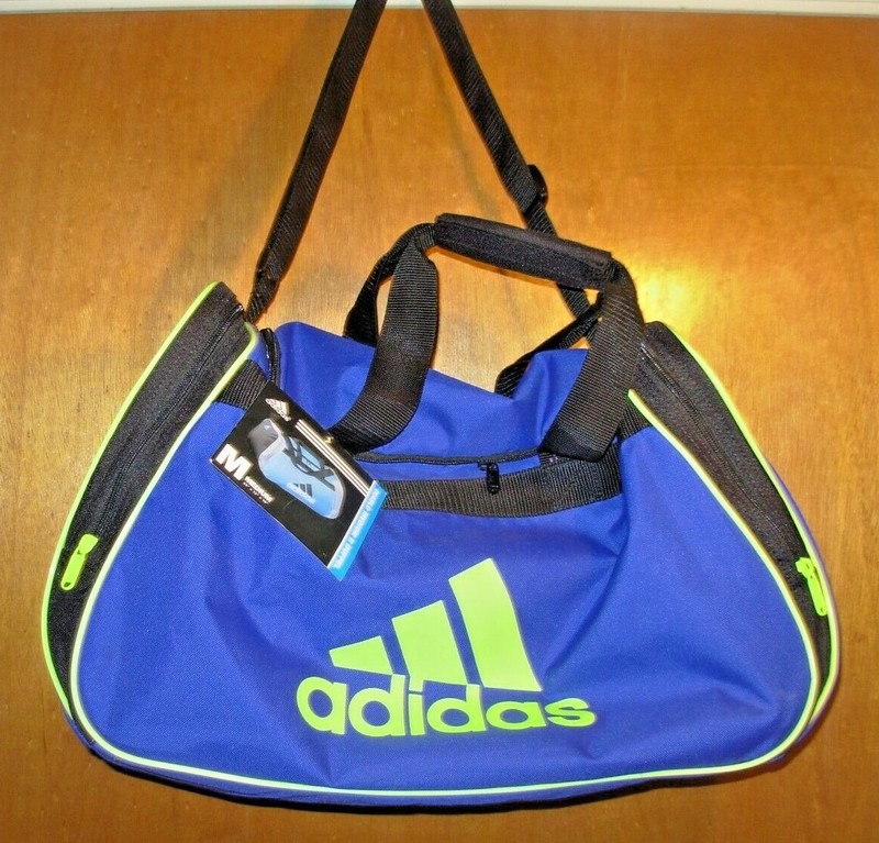*Nice NEW NWT ADIDAS SPORT Gear Duffel Travel Bag Equipment School Athletic Gym 