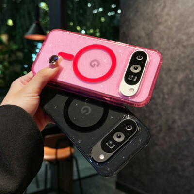Magsage Hülle für Google Pixel 88 9 Pro XL 8A 7A Handy Transparente Case Schutz