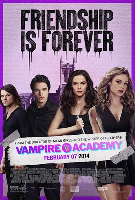 Vampire Academy movie poster (c) - Zoey Deutch poster (2014) 