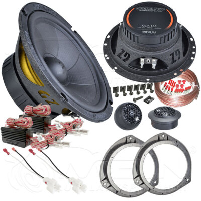 GROUND ZERO LAUTSPRECHER für HYUNDAI I20 II / 2 GB 2014-2020 Front Tür 165 #B8DP