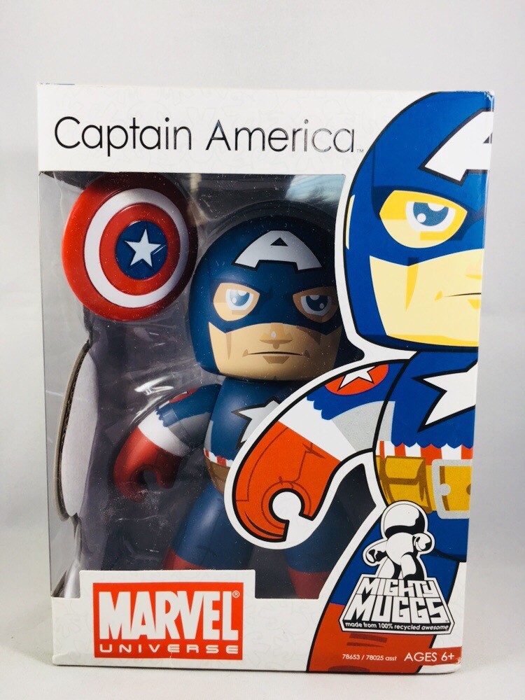 Marvel Universe Captain America Mighty Muggs Figure | eBay