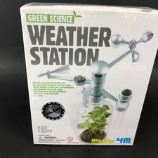 Green Science 4M Weather Station KidzLabs Fun Science Products New SEALED