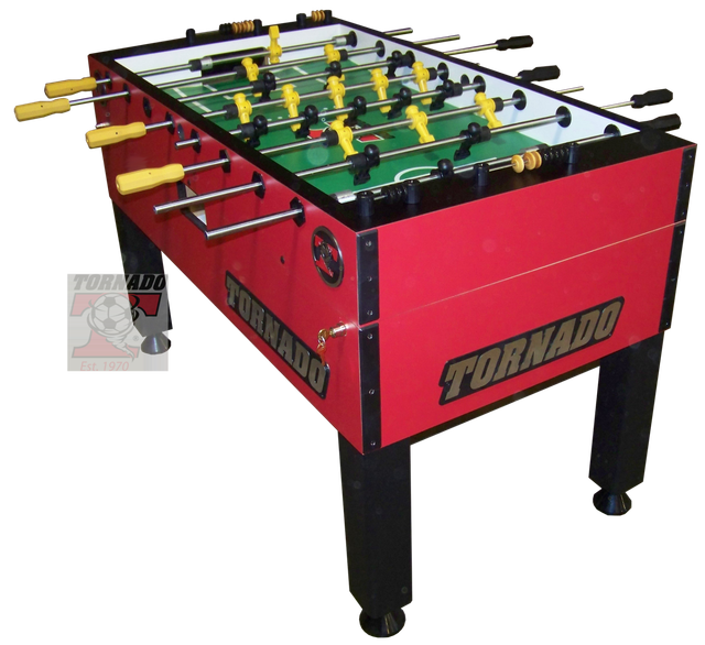 Tornado T3000 Foosball 3 man goalie RED FREE 6 pack of Tornado Balls ! eBay