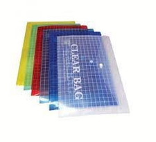 10 Pcs Reusable Clear File Folder Holder for A4 Paper Document, Various Types