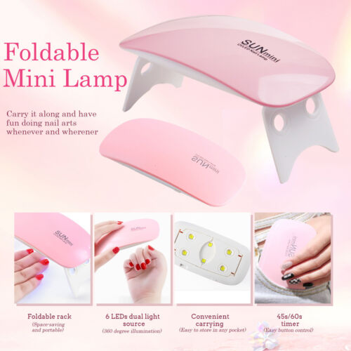 Nail Gel Kit with Light 15X Professionals Gel Nail Glue with Lamp for Women Use - Picture 12 of 12