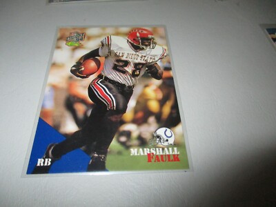 Marshall Faulk 1994 Classic NFL Draft RC #3