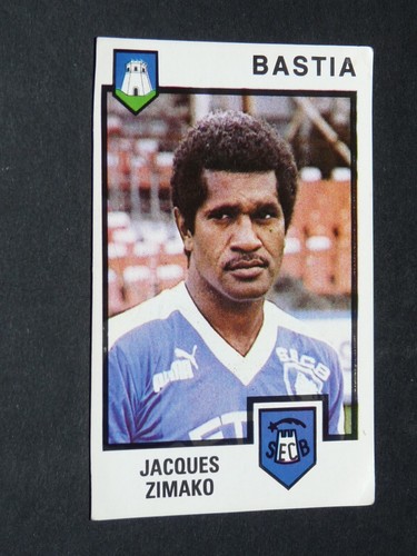 Autocollant Panini Bastia Football 1977, N°24, Très Bon état