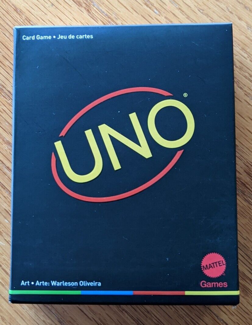 Jogo De Cartas Mattel UNO Minimalista