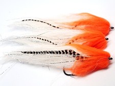 3 NEW Cut Throat FRY -RUTLAND Pike  Predatory Fly Lures  Iain Barr Fly Fishing