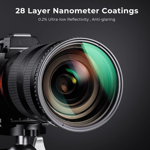 K&F Concept 52/55/58/62/67/72/77/82mm ND Camera Lens Filter ND2-ND32 NO X Spot - Picture 48 of 75