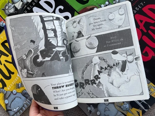 Aaron Blabey Kids Child Book Set The Bad Guys Episode 1-14 Set Collection Books - Picture 6 of 6