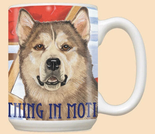 Alaskan Malamute Ceramic Coffee Mug Tea Cup 15 oz eBay