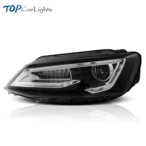 VLAND Demon Eyes LED Projector Headlights For 2011-2018 Volkswagen Jetta - Picture 2 of 15