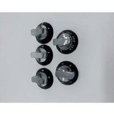  Thetford Spinflo 5pc Chrome Knob Set SSPA0935.CR