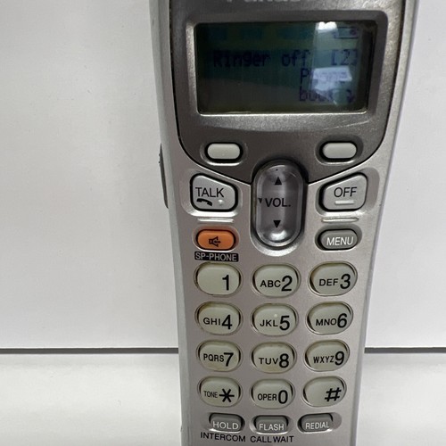 Panasonic KX-TG2357S KX-TG2357 2.4GHZ Cordless Handset TESTED - Zdjęcie 3 z 14