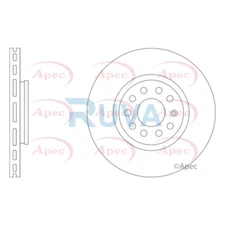Fits Audi A4 2000-2009 A6 1997-2005 VW Passat 2000-2005 Ruva Front Brake Disc