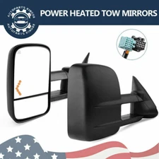 Power Heated Tow Mirrors for 03-06 Chevy Silverado GMC Sierra 1500 2500HD 3500