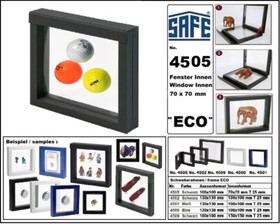 Floating Frame Minifigures Lego SAFE 4508 Dimensions Internal 265x60 External 295x95x35mm