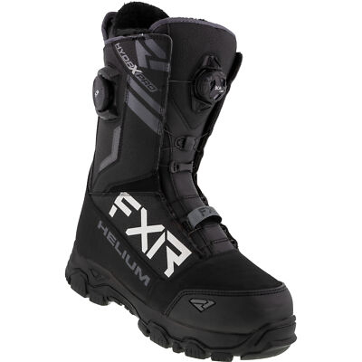 FXR Snowmobile Helium Dual BOA Boots - Black