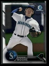 Andrew Moore 2016 Bowman Chrome #BCP234 Prospects Seattle Mariners