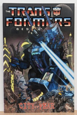 TRANSFORMERS Best of the UK Vol 4: City of Fear TPB IDW 2009 Out of Print 