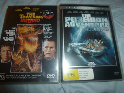 the towering inferno-the poseidon adventure dvds