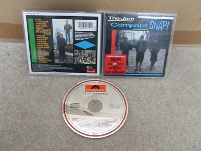 CD ALBUM THE JAM COMPACT SNAP! 21 TRACKS 8217121 1984 WEST GERMAN