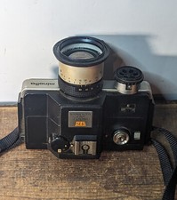 Minolta 110 Zoom SLR Film Camera W/ Zoom Rokkor Macro f/4.5 Lens Untested As is