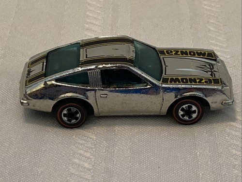 Hot Wheels Redline 1976 Monza 2+2 Super Cromate Chevrolet Chevy Cromo - Foto 4 di 7