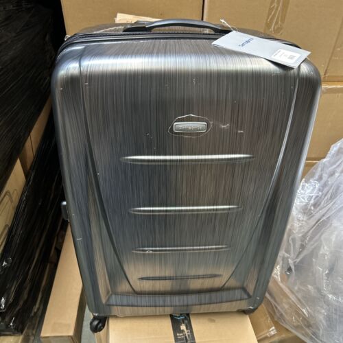 New Samsonite Winfield 2 28" 4-Wheel Large Luggage - Brushed Anthracite - Picture 2 of 7