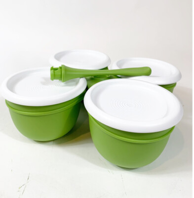 Tupperware Essentials Serving Line Condiment Server Green-New | eBay