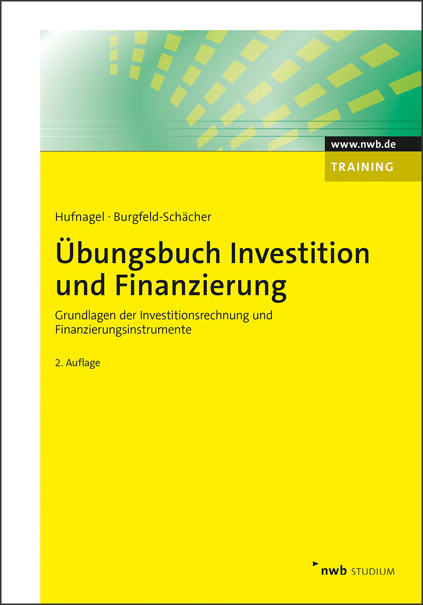 Thumbnail - Übungsbuch Investition Und Finanzierung Wolfgang Hufnagel