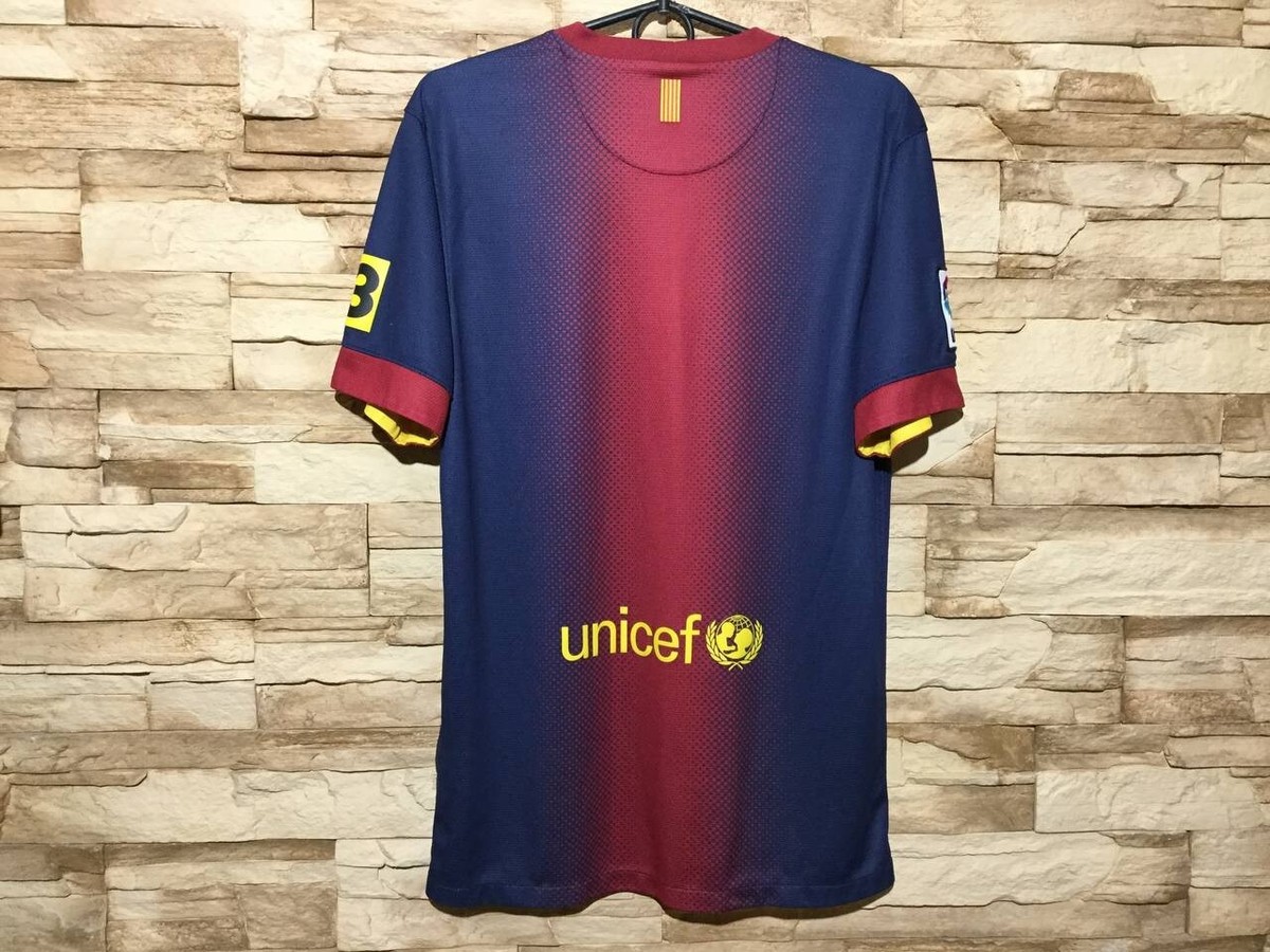 BARCELONA 2012 2013 Home Football Shirt Soccer Jersey Nike Sz S | eBay