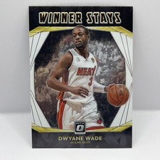 2020-21 Panini Donruss Optic Basketball Dwyane Wade Winner Stays #16 Miami Heat