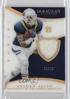 2015 Panini Immaculate Collegiate Numbers Memorabilia 13/99 Keenan Allen 0ip6