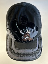 2012 Mickey Mouse Star Wars Jedi Hat Disney Parks Distressed Black Size Youth