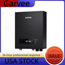 240V On-Demand Instant Tankless Water Heater Electric Hot Water Heater with, Gra