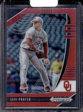 2020 Panini Prizm Draft Picks #PDP93 Levi Prater Red Prizm