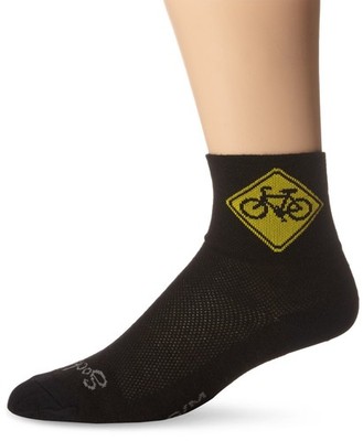 SockGuy Black 3 in. Classic Socks S/M