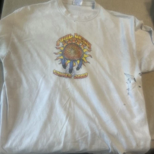 Vtg 2000 Phil Lesh & Friends Concert T-Shirt Medium Summer T 2000s vintage concert t-shirt, vintage, size M, single stitch, B+ condition