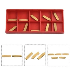 Essential Tools 10pcs MGMN200G Carbide Inserts for Precise Steel For machining